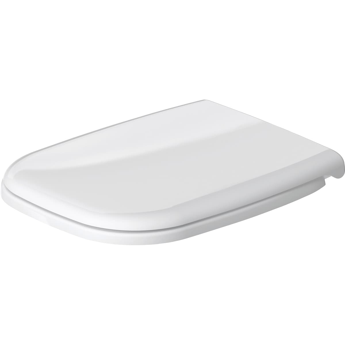 Duravit D-Code Round Toilet Seat with Soft-Close White
